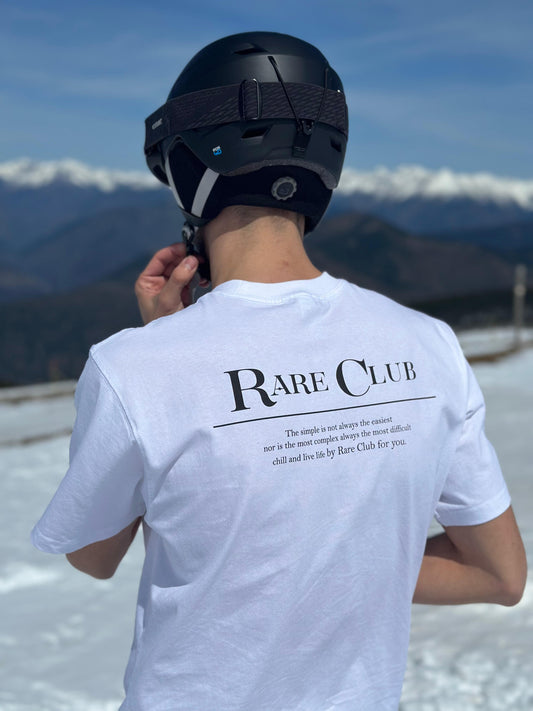 White Snow T-Shirt RareClub